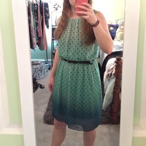 Maurice’s Medium Blue Polka Dot Dress